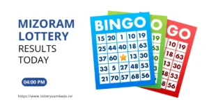 Mizoram State Lottery Result Today 04 00 PM Mizoram State Lottery Result Today 4 PM